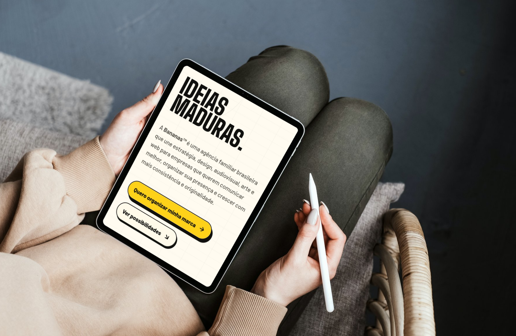 Digital organizado: Site, conteúdo e jornada com a mesma mensagem.